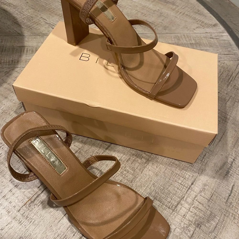 Billini Nude heel Sandals - Picture 2 of 3